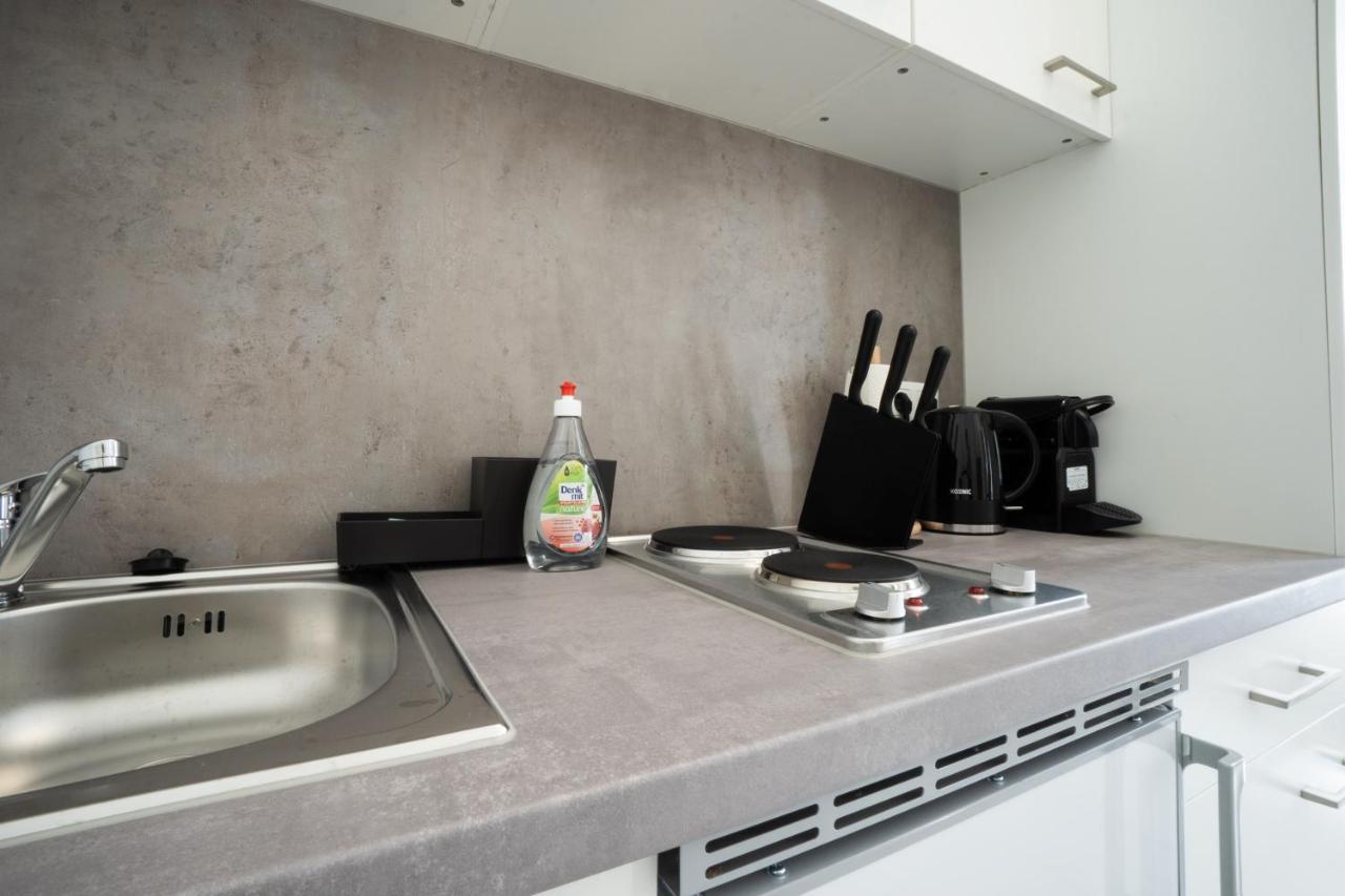 Modern 1-Bedroom Apartment Next To Praterstern Wien Exterior foto