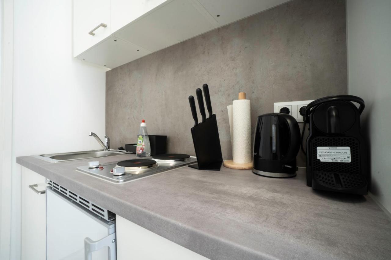 Modern 1-Bedroom Apartment Next To Praterstern Wien Exterior foto